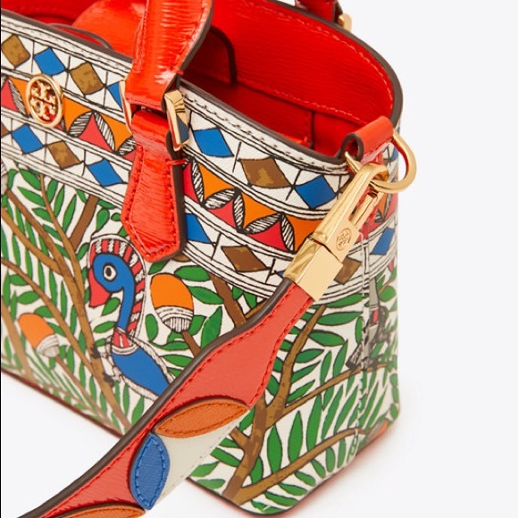 Tory Burch Handbags - { Tory Burch } Robinson Printed Top Handle Mini